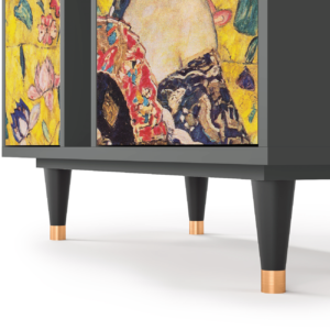 Sideboard - STORYZ - BS5 Lady with Fan by Klimt - Antracite