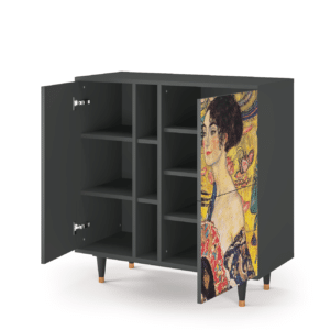 Sideboard - STORYZ - BS5 Lady with Fan by Klimt - Antracite