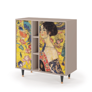 Sideboard - STORYZ - BS5 Lady with Fan by Klimt - Latte