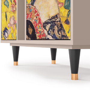 Sideboard - STORYZ - BS5 Lady with Fan by Klimt - Latte