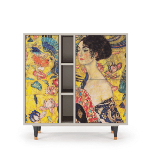Sideboard - STORYZ - BS5 Lady with Fan by Klimt - Sand