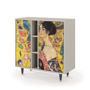 Sideboard - STORYZ - BS5 Lady with Fan by Klimt - Sand