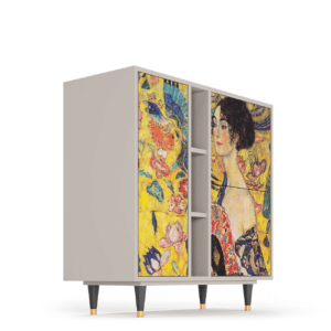 Sideboard - STORYZ - BS5 Lady with Fan by Klimt - Sand
