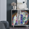 Sideboard - STORYZ - BS5 The Maiden by Klimt - White