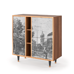 Sideboard - STORYZ - BS5 View of the Piazza - Walnut