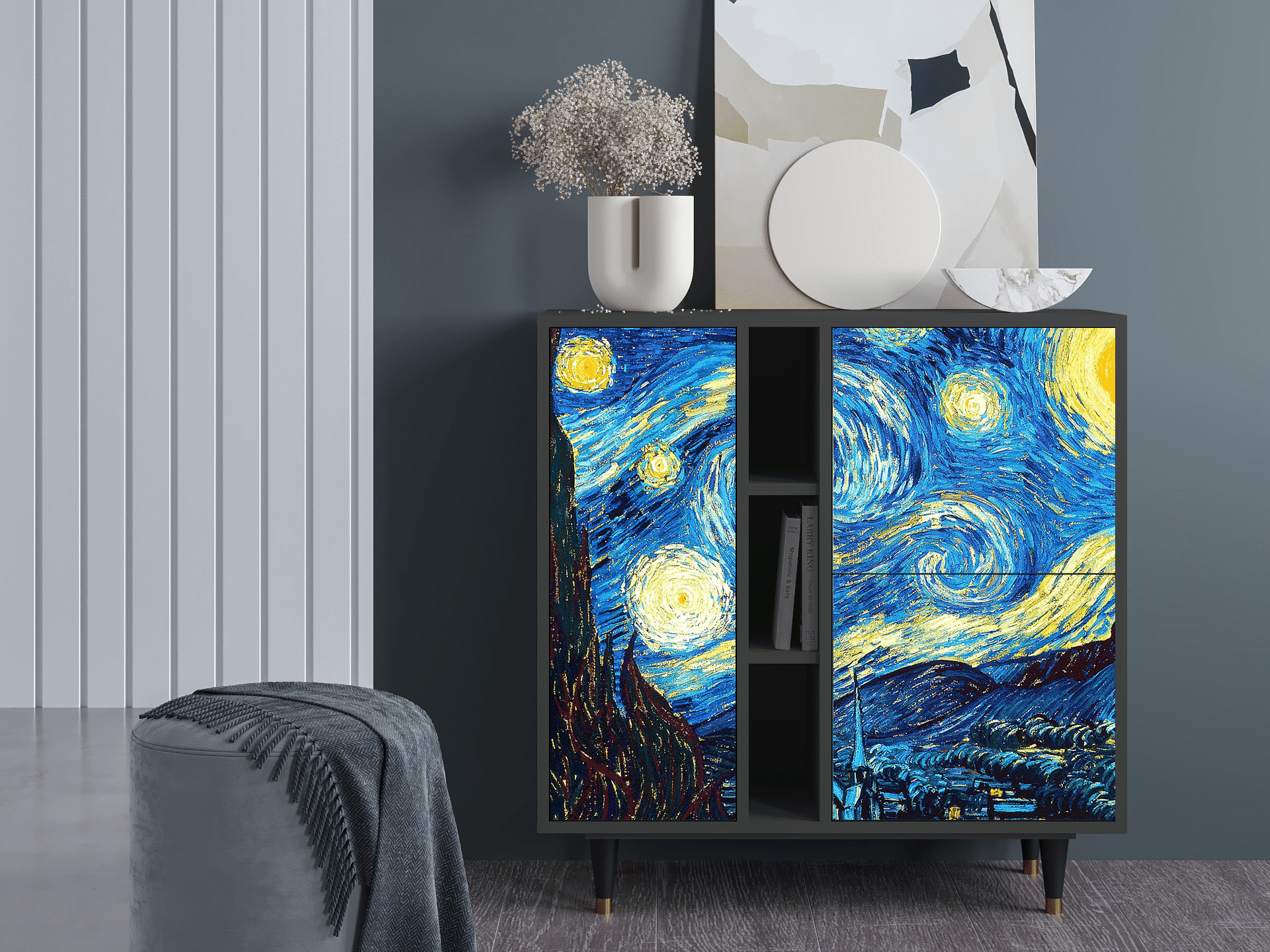 Sideboard - STORYZ - BS5 The Starry Night
- Antracite Sideboard - STORYZ - BS5 The Starry Night
- Antracite