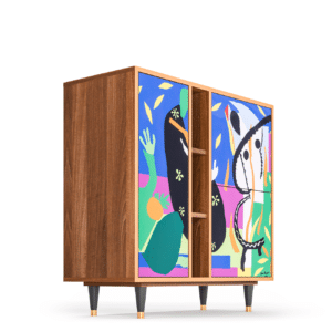 Sideboard - STORYZ - BS5 La Tristesse du Roi - Walnut