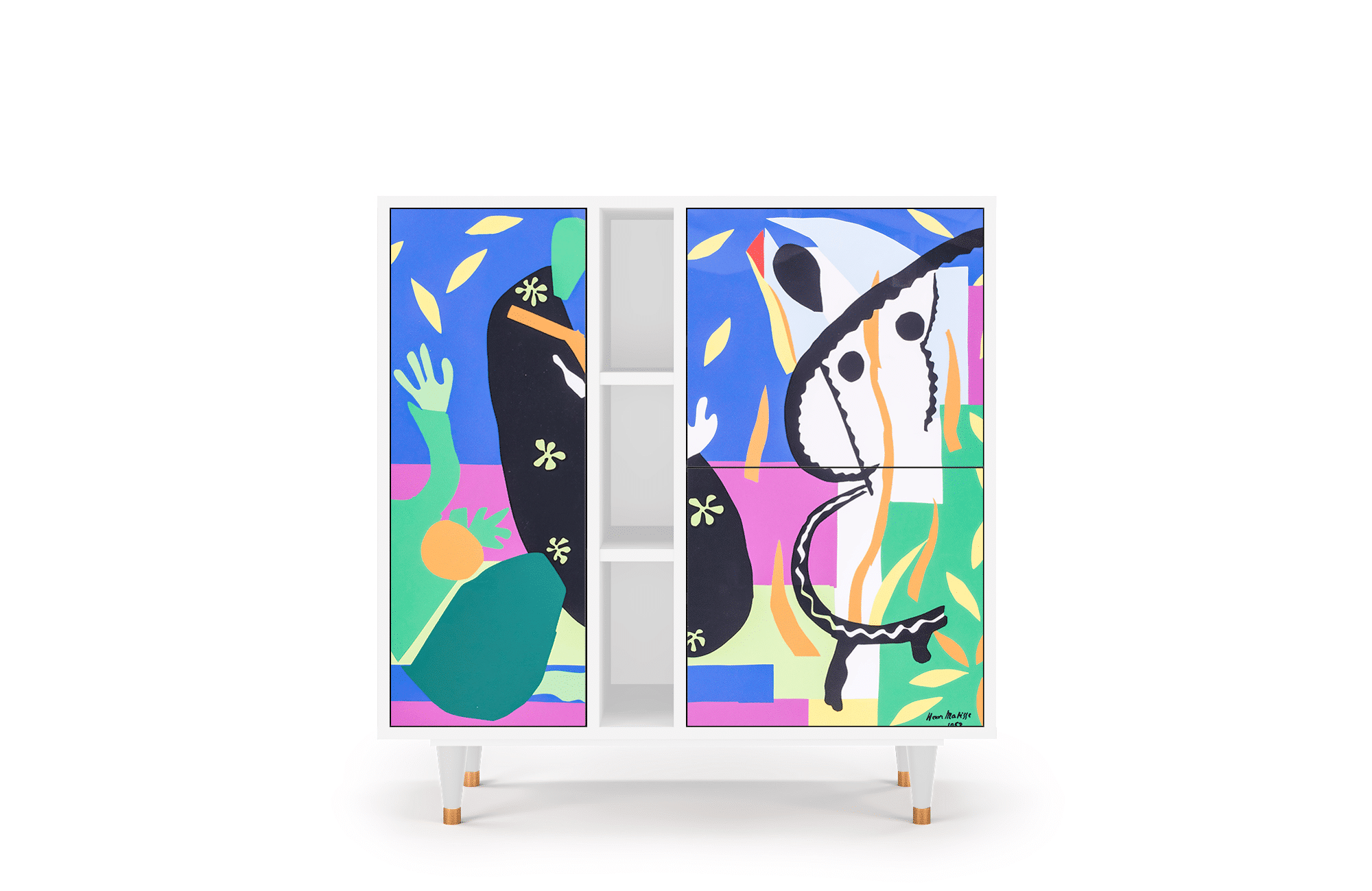 Sideboard – STORYZ – BS5 La Tristesse du Roi – White Sideboard - STORYZ - BS5 La Tristesse du Roi - White