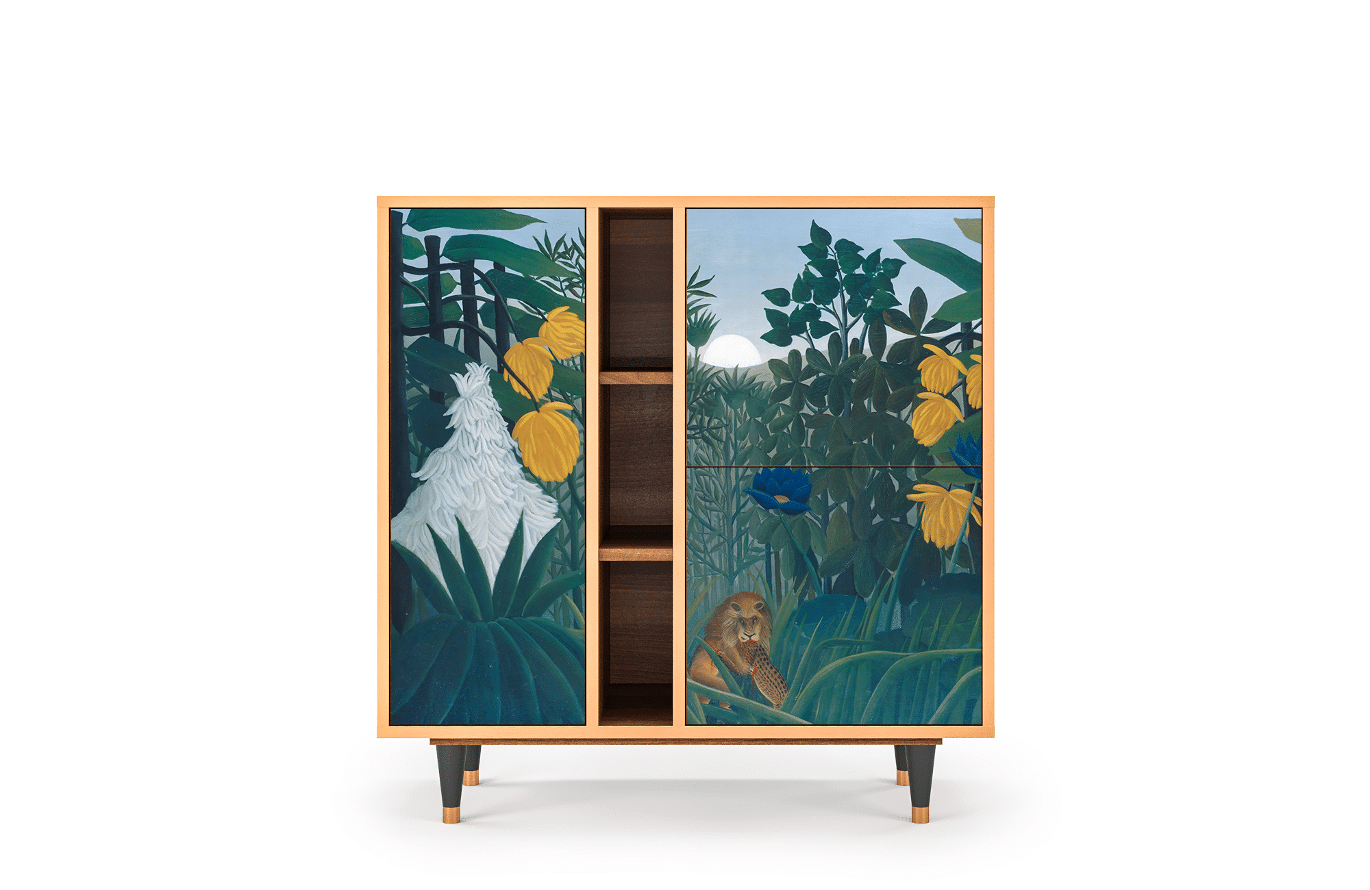 Sideboard – STORYZ – BS5 The Repast of the Lion – Walnut Sideboard - STORYZ - BS5 The Repast of the Lion - Walnut