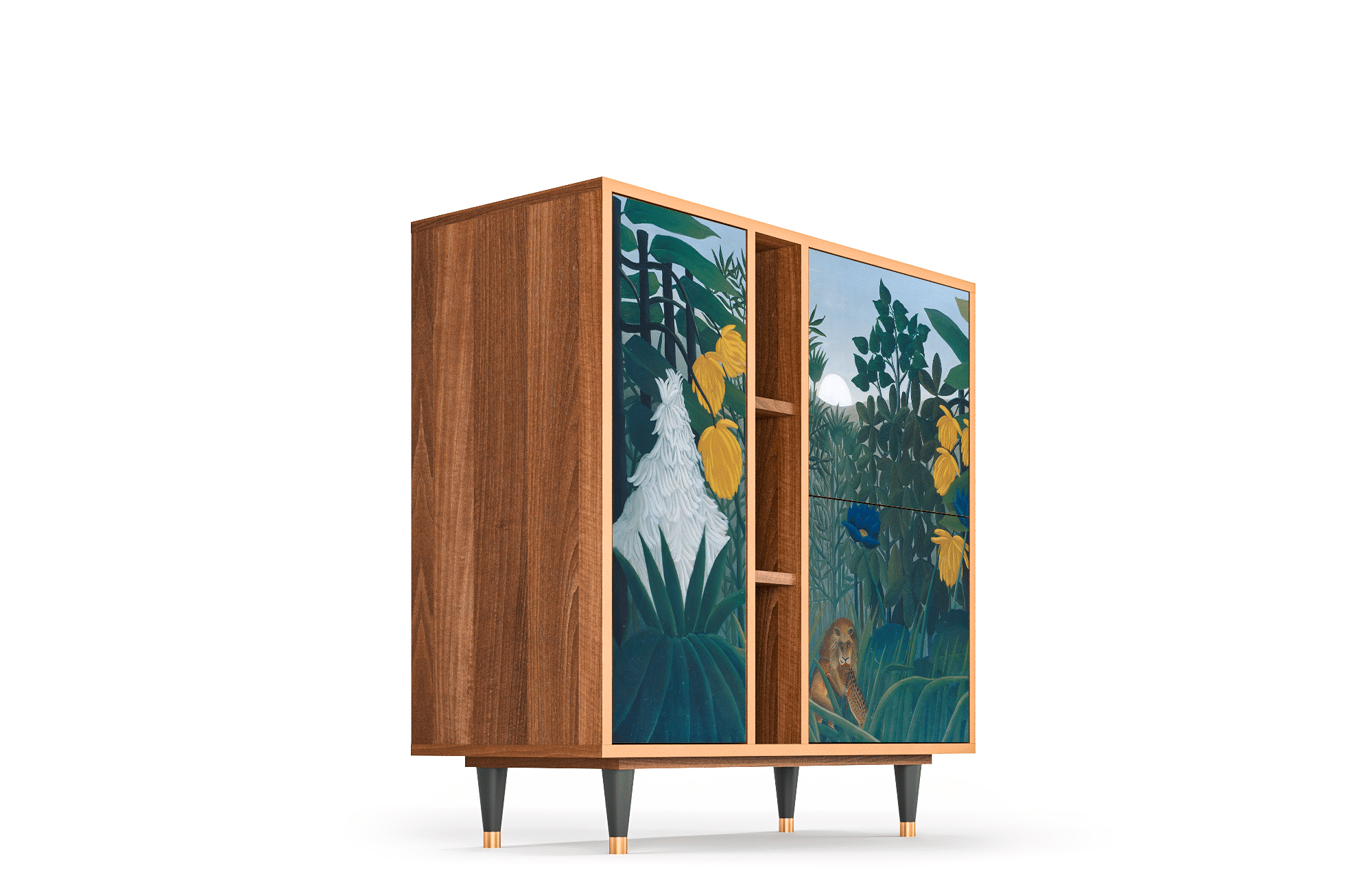 Sideboard – STORYZ – BS5 The Repast of the Lion – Walnut Sideboard - STORYZ - BS5 The Repast of the Lion - Walnut