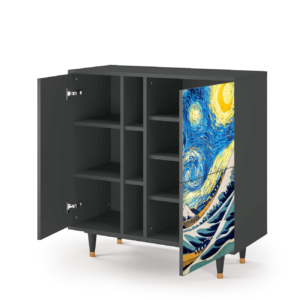 Sideboard - STORYZ - BS5 Great Wave - Antracite