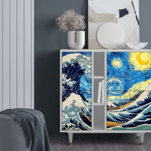 Sideboard - STORYZ - BS5 Great Wave - White