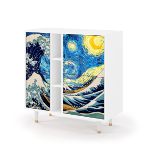 Sideboard - STORYZ - BS5 Great Wave - White