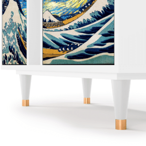 Sideboard - STORYZ - BS5 Great Wave - White