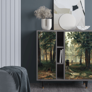 Sideboard - STORYZ - BS5  Rain in the Oak Forest - Grey
