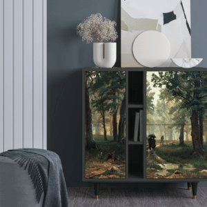 Sideboard - STORYZ - BS5  Rain in the Oak Forest - Antracite