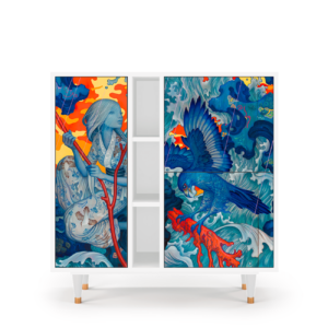 Sideboard - STORYZ - BS5 The Girl - James Jean - White