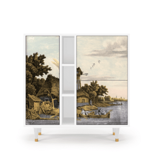 Sideboard - STORYZ - BS5 Mill along a River - White