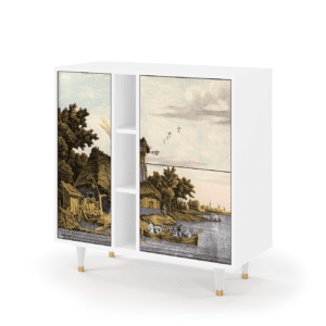 Sideboard - STORYZ - BS5 Mill along a River - White