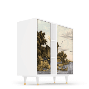 Sideboard - STORYZ - BS5 Mill along a River - White