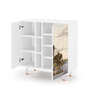 Sideboard - STORYZ - BS5 Mill along a River - White