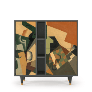 Sideboard - STORYZ - BS5 Glass and Checkerboard - Antracite