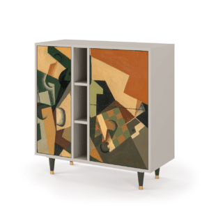 Sideboard - STORYZ - BS5 Glass and Checkerboard - Sand