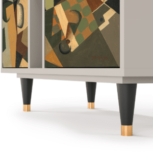 Sideboard - STORYZ - BS5 Glass and Checkerboard - Sand