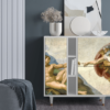 Sideboard - STORYZ - BS5 The Creation of Adam - White