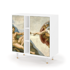 Sideboard - STORYZ - BS5 The Creation of Adam - White