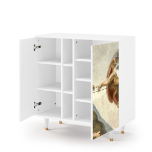 Sideboard - STORYZ - BS5 The Creation of Adam - White