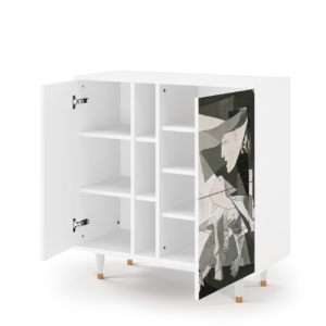 Sideboard - STORYZ - BS5 Guernica by Picasso - White