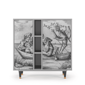 Sideboard - STORYZ - BS5 Blau Schuyte - Grey