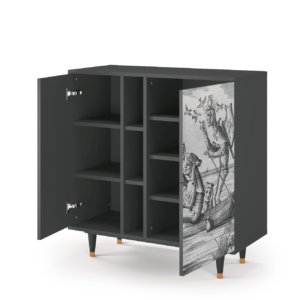 Sideboard - STORYZ - BS5 Blau Schuyte - Antracite