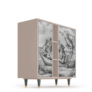 Sideboard - STORYZ - BS5 Blau Schuyte - Latte