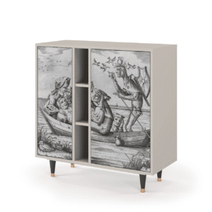 Sideboard - STORYZ - BS5 Blau Schuyte - Sand