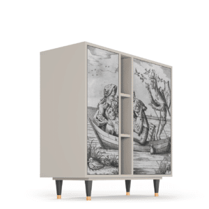 Sideboard - STORYZ - BS5 Blau Schuyte - Sand
