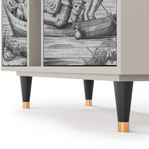 Sideboard - STORYZ - BS5 Blau Schuyte - Sand