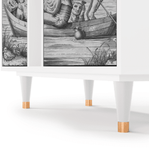 Sideboard - STORYZ - BS5 Blau Schuyte - White