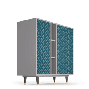 Sideboard - STORYZ - BS5 Turquoise Geometry - Grey