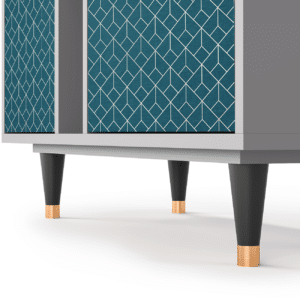 Sideboard - STORYZ - BS5 Turquoise Geometry - Grey