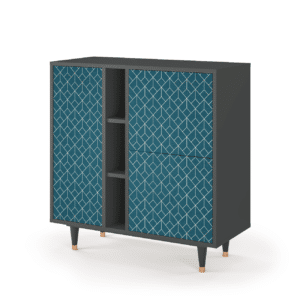 Sideboard - STORYZ - BS5 Turquoise Geometry - Antracite