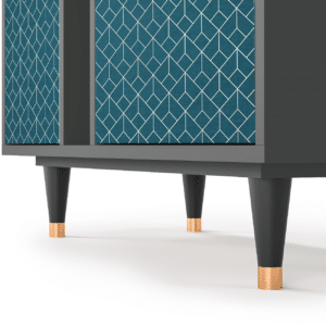 Sideboard - STORYZ - BS5 Turquoise Geometry - Antracite