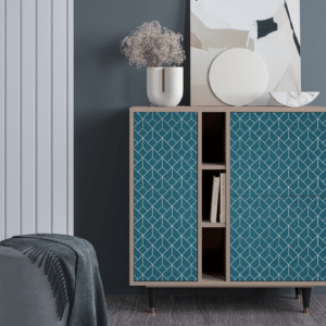 Sideboard - STORYZ - BS5 Turquoise Geometry - Latte