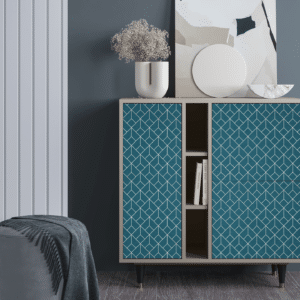 Sideboard - STORYZ - BS5 Turquoise Geometry - Sand