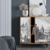 Sideboard - STORYZ - BS5 Castle with Bridge - Walnut