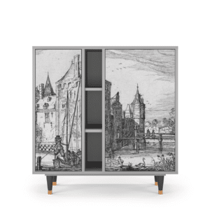 Sideboard - STORYZ - BS5 Castle with Bridge - Grey