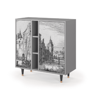 Sideboard - STORYZ - BS5 Castle with Bridge - Grey