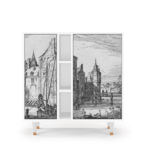 Sideboard - STORYZ - BS5 Castle with Bridge - White