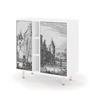 Sideboard - STORYZ - BS5 Castle with Bridge - White